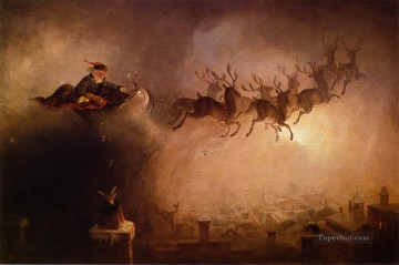 Noël œuvres - Santa Claus William Holbrook Barbe enfants